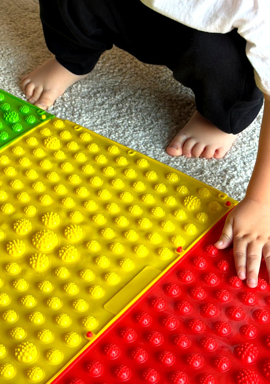 Kasari Sensory Path™ — Interlocking Sensory Tiles for Kids
